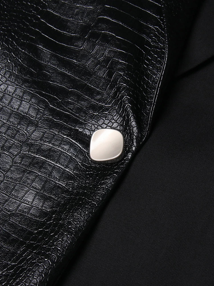 Sleeveless Leather Waistcoat