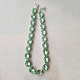 Color Stone Glass Necklaces - 1 Piece