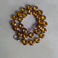 Stylish Glass Crystal Necklace of Copper Claw by Crystal Crystina, alternate view 3