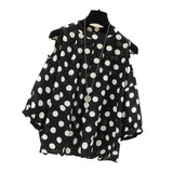 Polka Dot Off-Shoulder Blouse