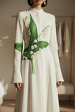 Floral A-Line Shirt Dress