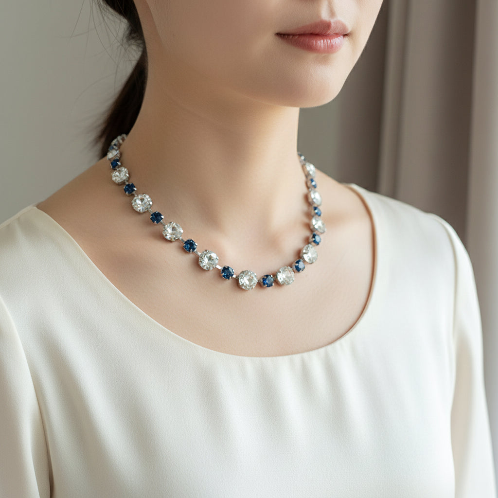 Abrie Crystal Necklace