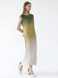 CurveKind™ Nuance Pleated Sleeveless Dress