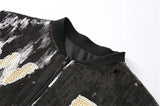 Who Dat Chic! Sequin Bomber Jacket