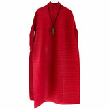 Red sleeveless dress on a white background