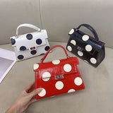 Retro Polka Dot Hand Bag