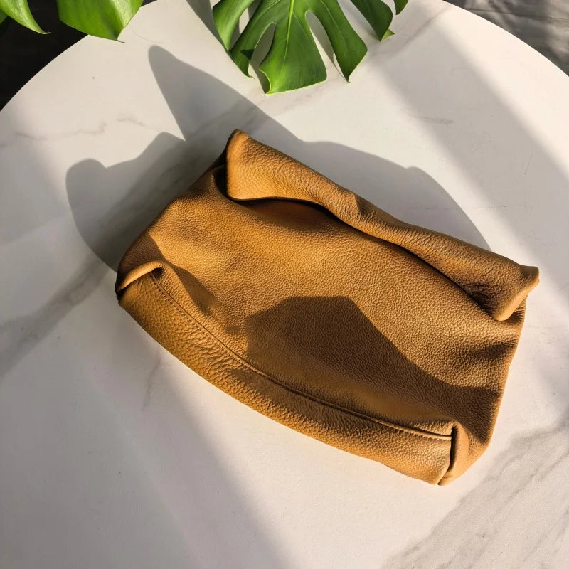 Leather Evening Clutch Bag by Crystal Crystina, alternate view 13