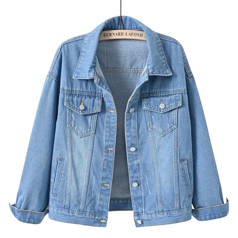 Classic Jean Jacket by Crystal Crystina, alternate view 7