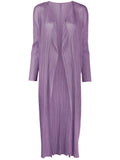 CurveKind™ Pleated Long Jacket