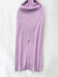 Knit Bodycon Maxi Dress with Split