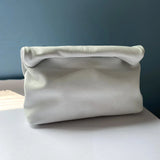 Leather Evening Clutch Bag