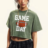 Game Day Rugby Crop Top