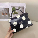 Retro Polka Dot Hand Bag