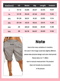 Size chart for plus-sized pants with measurements on a pink background, featuring the brand 'PlusWear'.