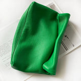 Leather Evening Clutch Bag