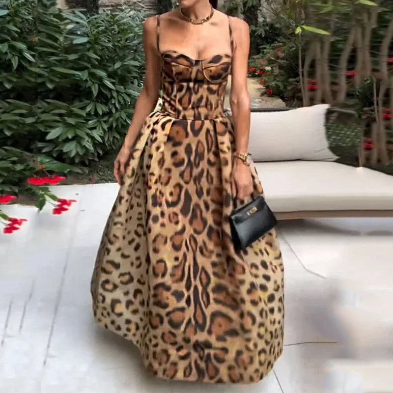 Leopard Maxi Dress