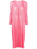 CurveKind™ Pleated Long Jacket