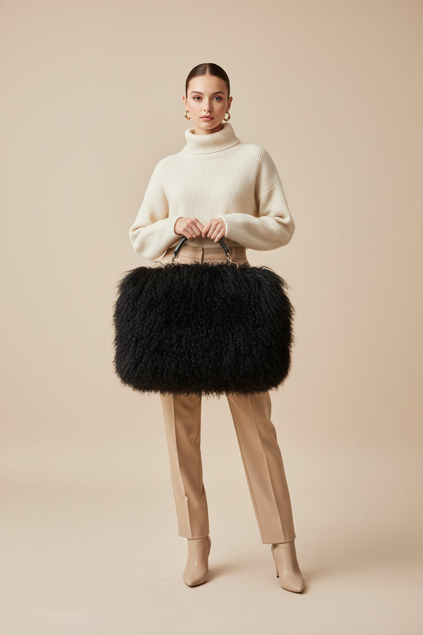 Fur Crossbody Party Bag