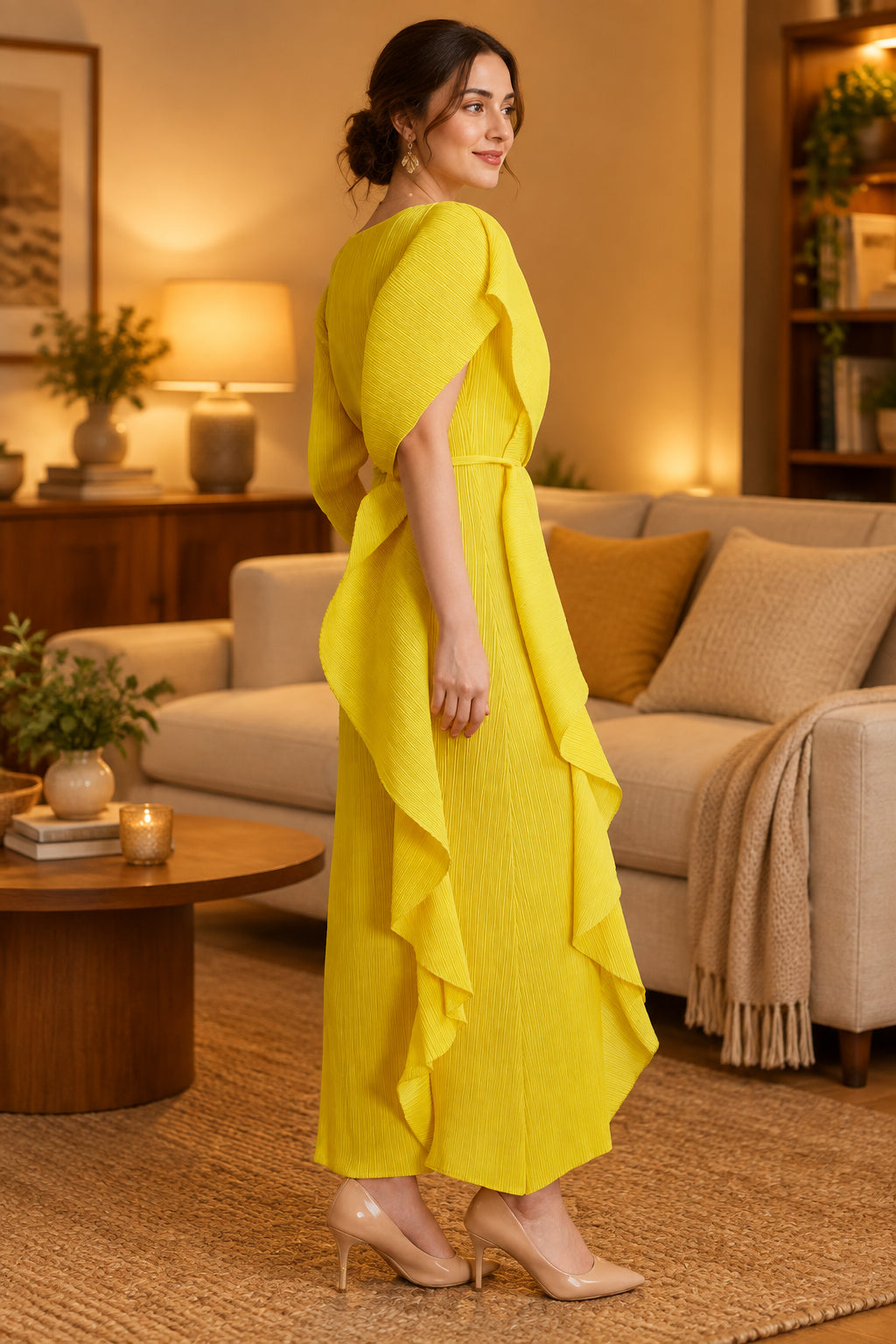 Tie Waist Maxi Dress
