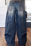 Women’s Washed Denim Jean Pant