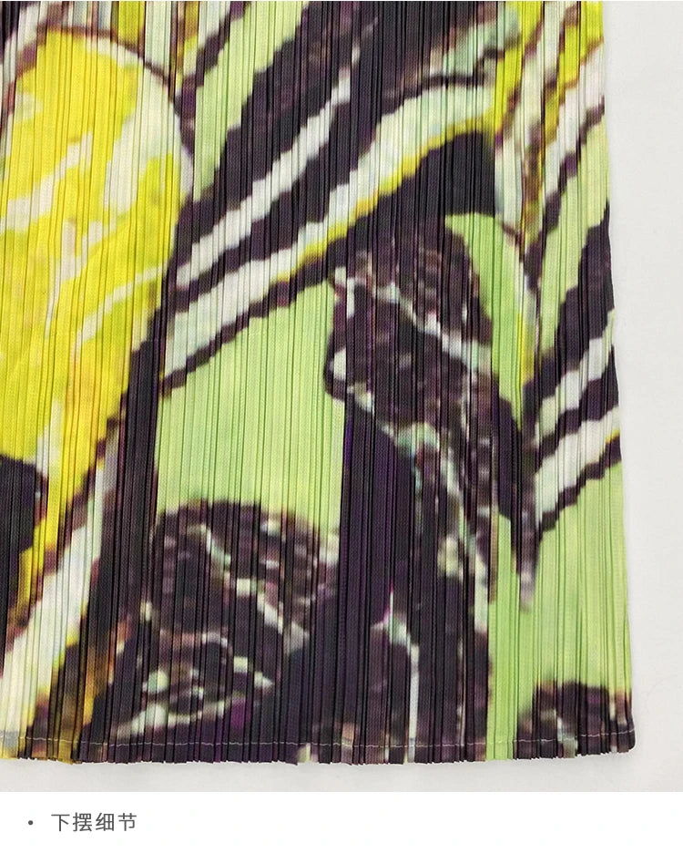 CurveKind™ Botanical Print Turtleneck Dress
