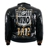 Black and Gold Saint Sequin Jackets