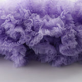 Long Mesh Layered Tulle Skirt
