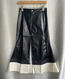 High Waist Leather Skirt