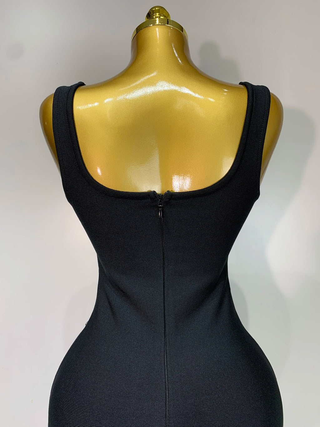 Rhinestone Bodycon Maxi Dress by Crystal Crystina, alternate view 6