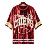 Chiefs Sequin Top