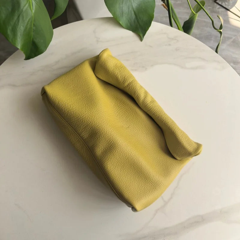 Leather Evening Clutch Bag by Crystal Crystina, alternate view 11