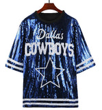 Dallas Cowboys Sequin Tee