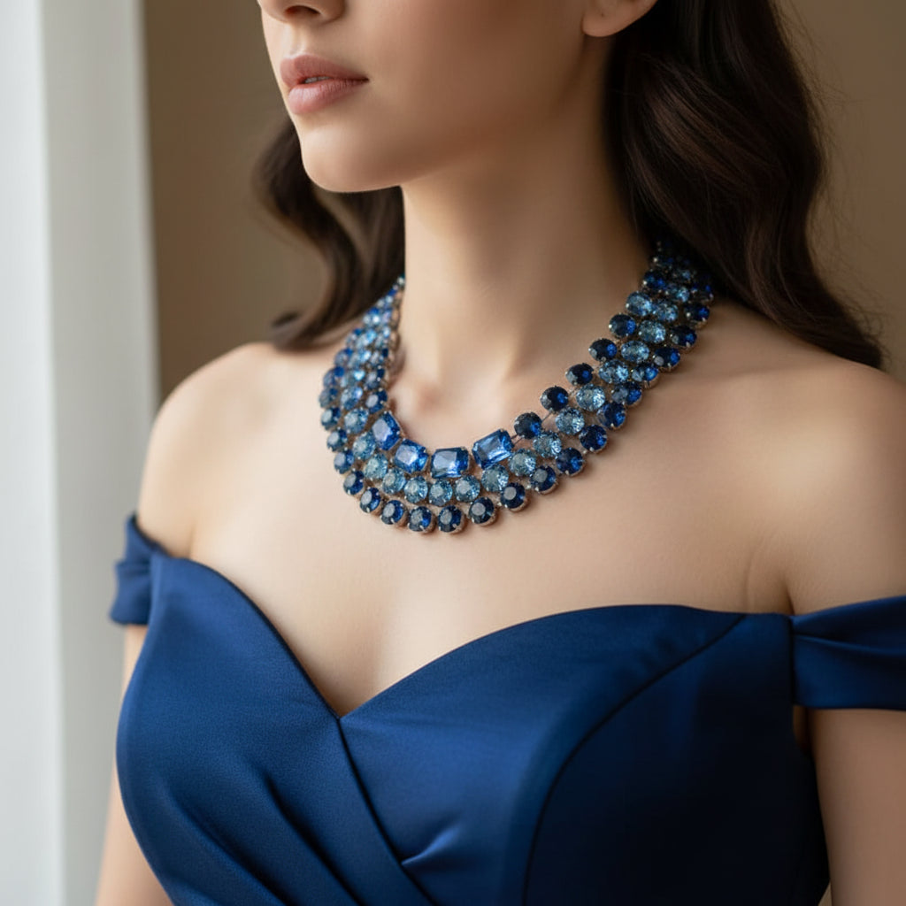 Abrie Crystal Necklace