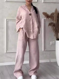Lelinise Cotton Linen Outfit Set