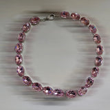 Modern Geometric Crystal Necklace