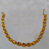 Modern Geometric Crystal Necklace