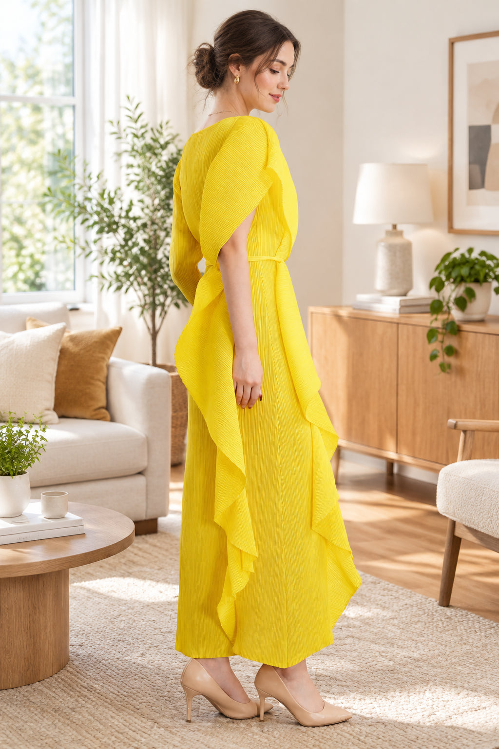 Tie Waist Maxi Dress