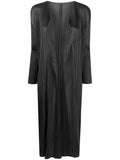 CurveKind™ Pleated Long Jacket