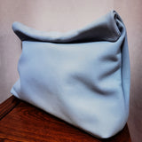 Cowhide Leather Foldable Handbag
