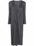 CurveKind™ Pleated Long Jacket