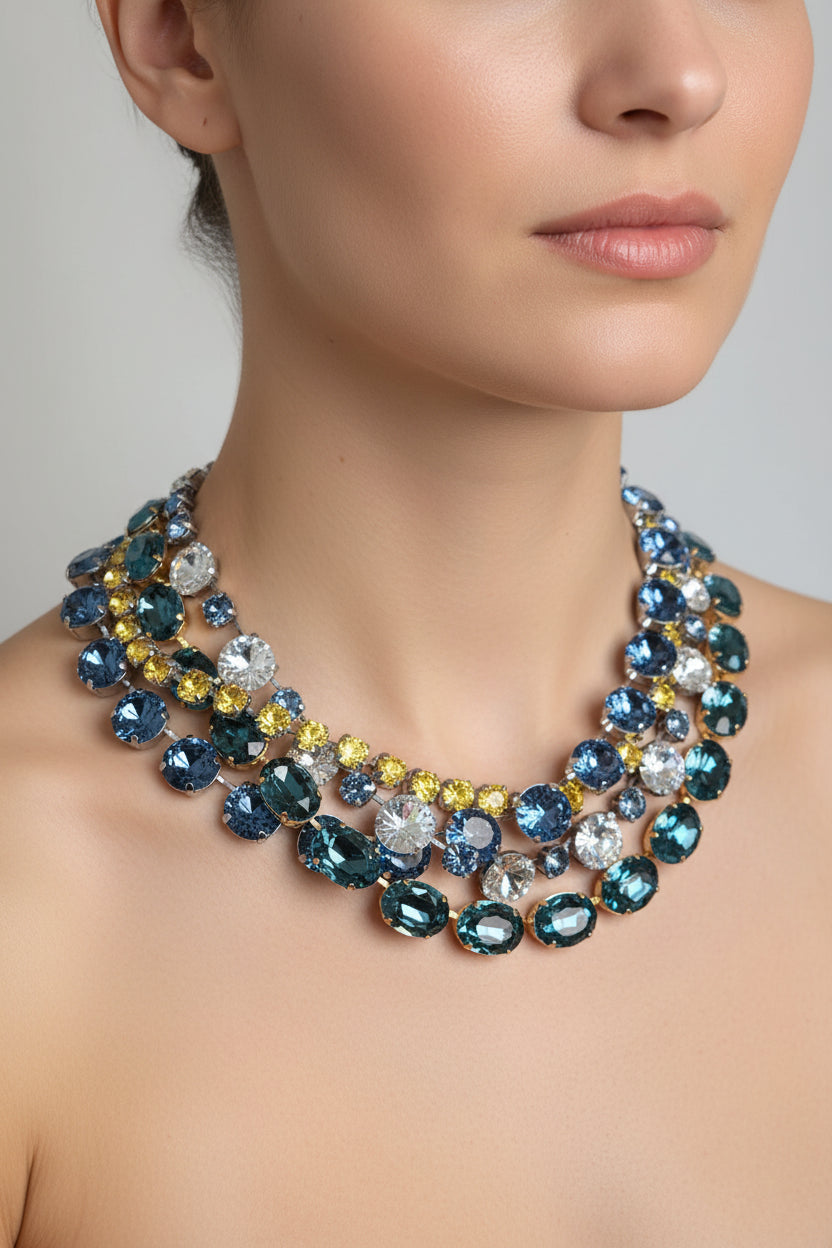 Abrie Crystal Necklace