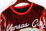 Chiefs Sequin Top