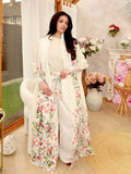 CurveKind™ Embroidered Pleated Abaya Robe