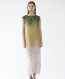 CurveKind™ Nuance Pleated Sleeveless Dress